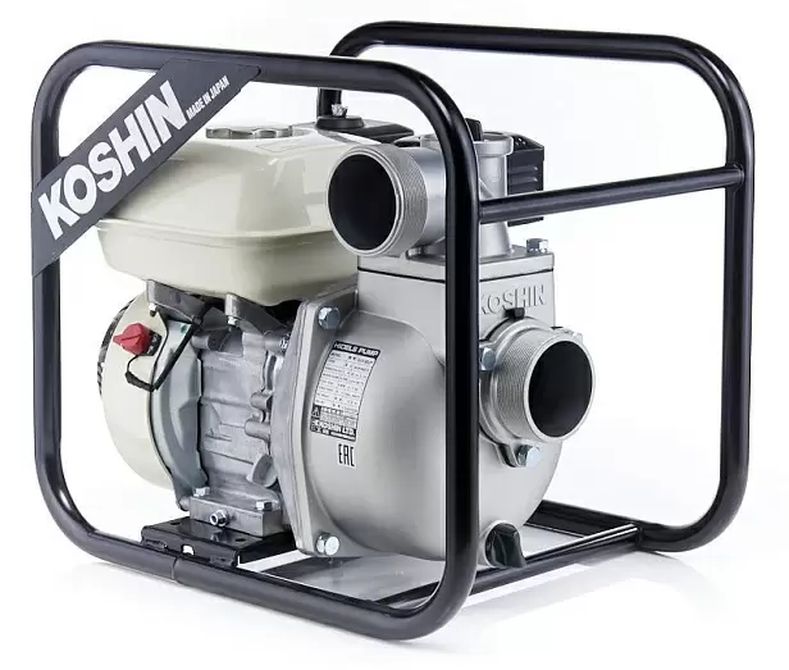 Бензиновая мотопомпа для загрязненных вод Koshin SEH-80JP