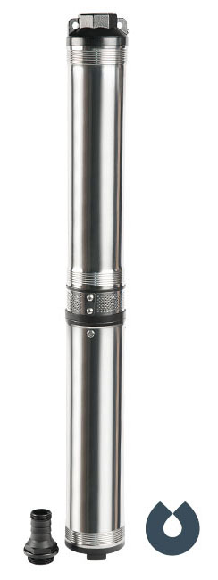 Погружной скважинный насос ECO MIDI-4 (1,1кВт, 2м) UNIPUMP