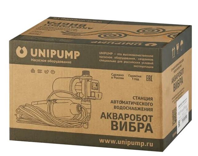 Станция авт.водоснабж. АКВАРОБОТ ВИБРА 2-15 Н UNIPUMP