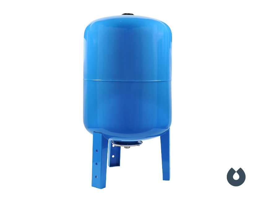 Гидроаккумулятор 50л.(вертикальный), V50, нижнее подкл. UNIPUMP