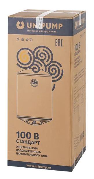 Водонагреватель нак. типа СТАНДАРТ 100 В (верт.) UNIPUMP
