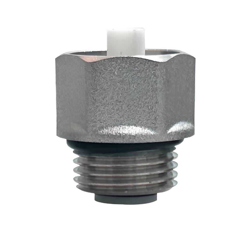 Клапан отсекающий, обратный, 3/8" x 1/2" никель