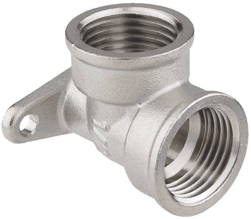 Уголок с настенным креплением 1/2"вн x 1/2"вн (120/10)