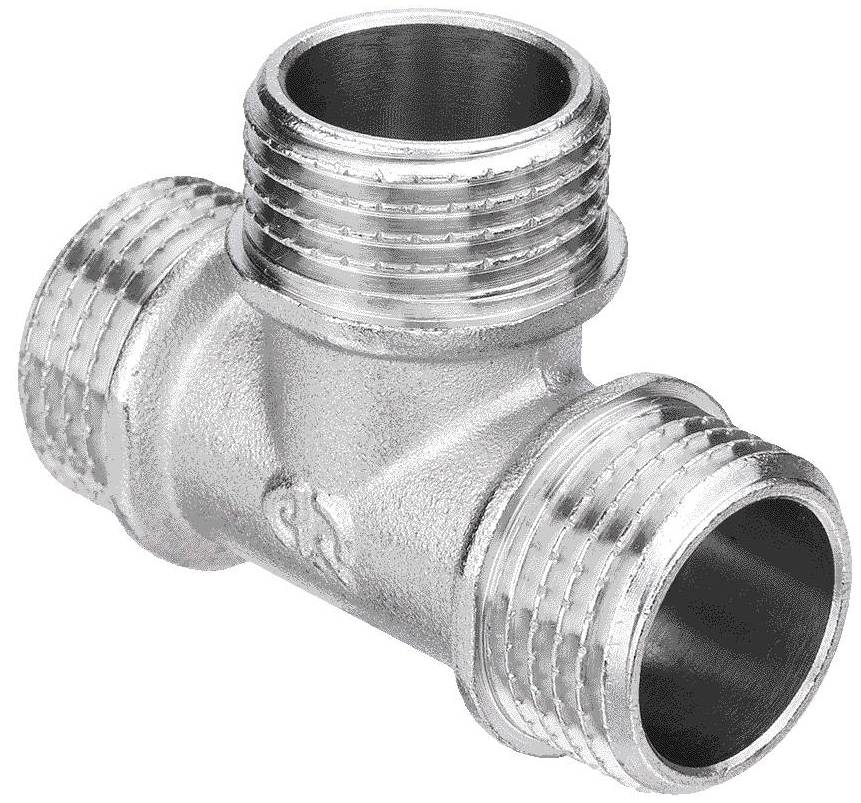 Тройник 1/2"x1/2"x1/2" нар-нар-нар (150/10)