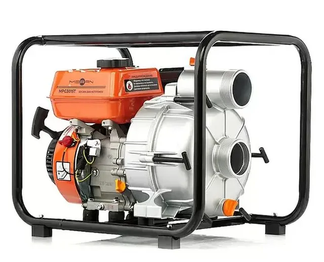 Бензиновая мотопомпа для средне-загрязненных вод Meran MPG301ST