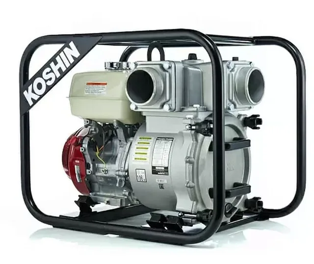 Бензиновая грязевая мотопомпа Koshin KTH-100S o/s