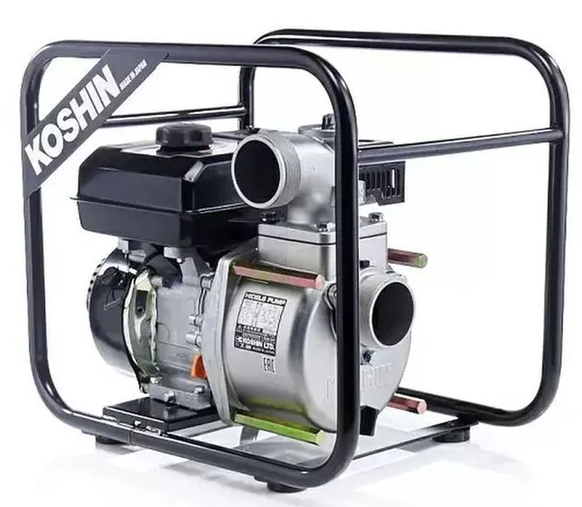 Бензиновая мотопомпа для средне-загрязненных вод Koshin STV-80X