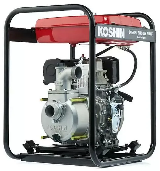 Дизельная мотопомпа для сильно-загрязненных вод Koshin STY-50D