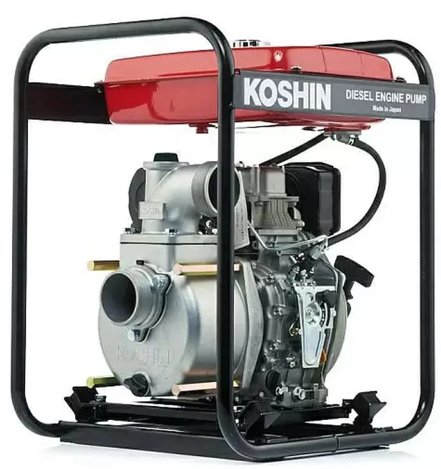Дизельная мотопомпа для сильно-загрязненных вод Koshin STY-80D