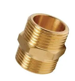 Ниппель 1" нр х 1" нр (латунь) UNIPUMP