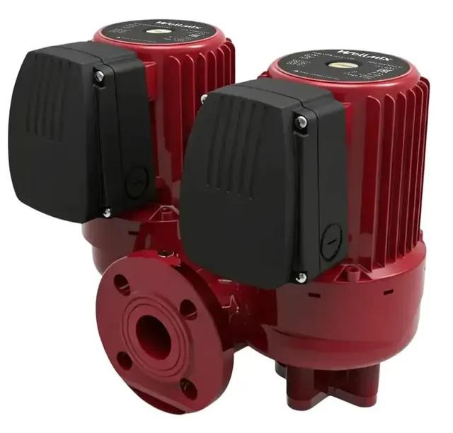Сдвоенный циркуляционный насос Wellmix WRS D 40-120SF (3скорости,380V)
