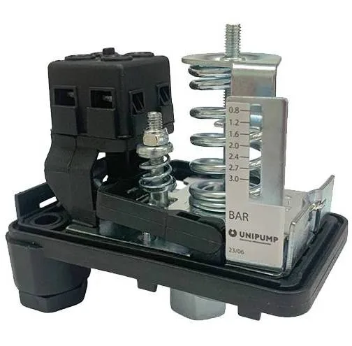 Реле давления РМ/5 с град.шкалой (вращ. гайка) 1/4" UNIPUMP