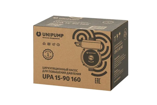 Насос циркуляц. (для пов. давления) UPА 15-120 195 UNIPUMP