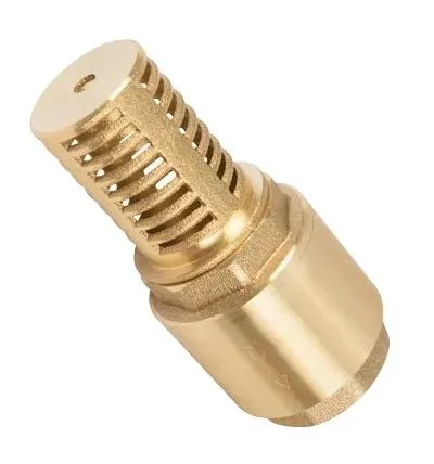 Обр. клапан 1 1/4" с сеткой (сетка-латунь, толк.-латунь) UNIPUMP
