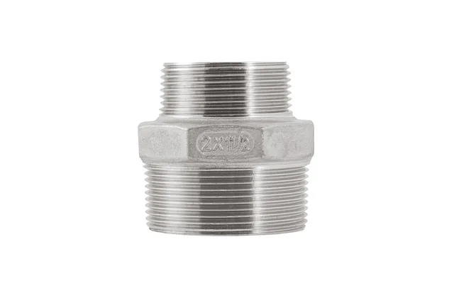 Переход резьбовой 2”НР / 1,5”НР нерж. cталь UNIPUMP