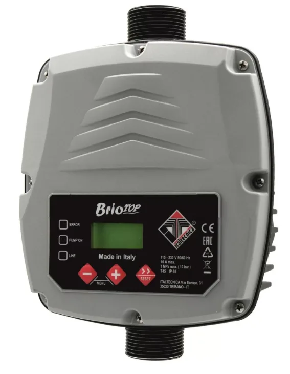 BRIO TOP 2.0 Цифровое электронное устройство для электрических насосов ITALTECNICA