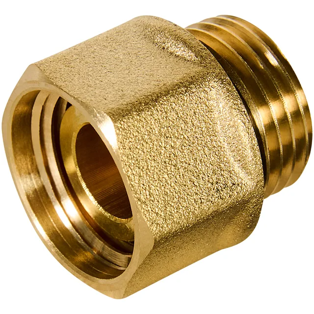 Клапан отсекающий, обратный, 3/8" x 1/2" (без покрытия)