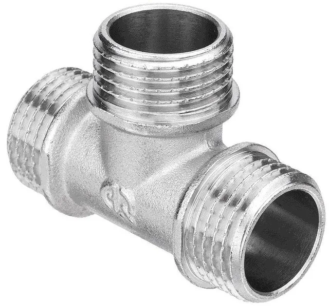 Тройник 3/4"x1/2"x3/4" нар-нар-нар (80/10)