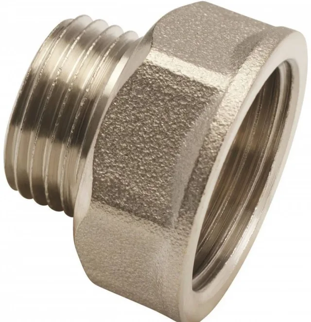 Переходник круглый 3/4"вн x1/2"нар