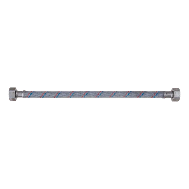 Подводка для воды нейлон/ПВХ (стальная гайка) вн-вн 1/2" - 100 см
