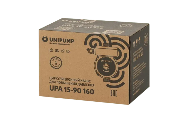 Насос циркуляц. (для пов. давления) UPА 15-90 160 UNIPUMP
