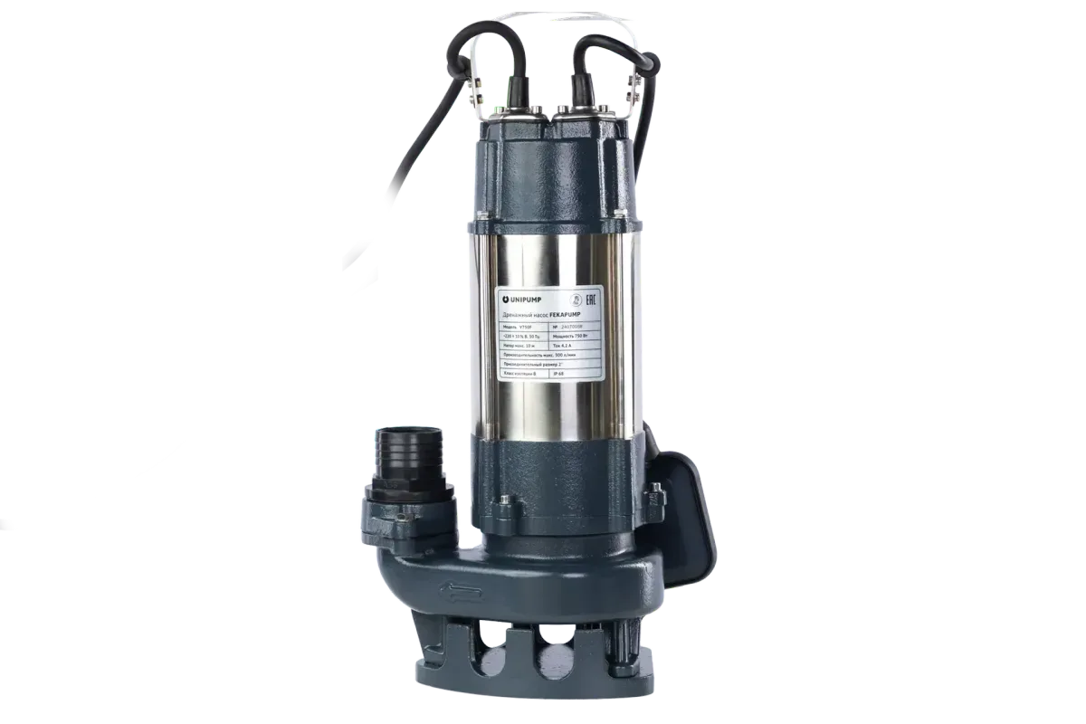 Фекальный насос FEKAPUMP V 750F UNIPUMP