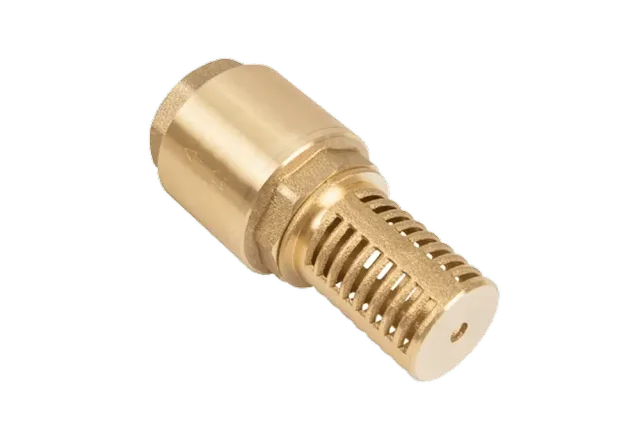 Обр. клапан 1/2" с сеткой (сетка-латунь, толкатель-латунь) UNIPUMP