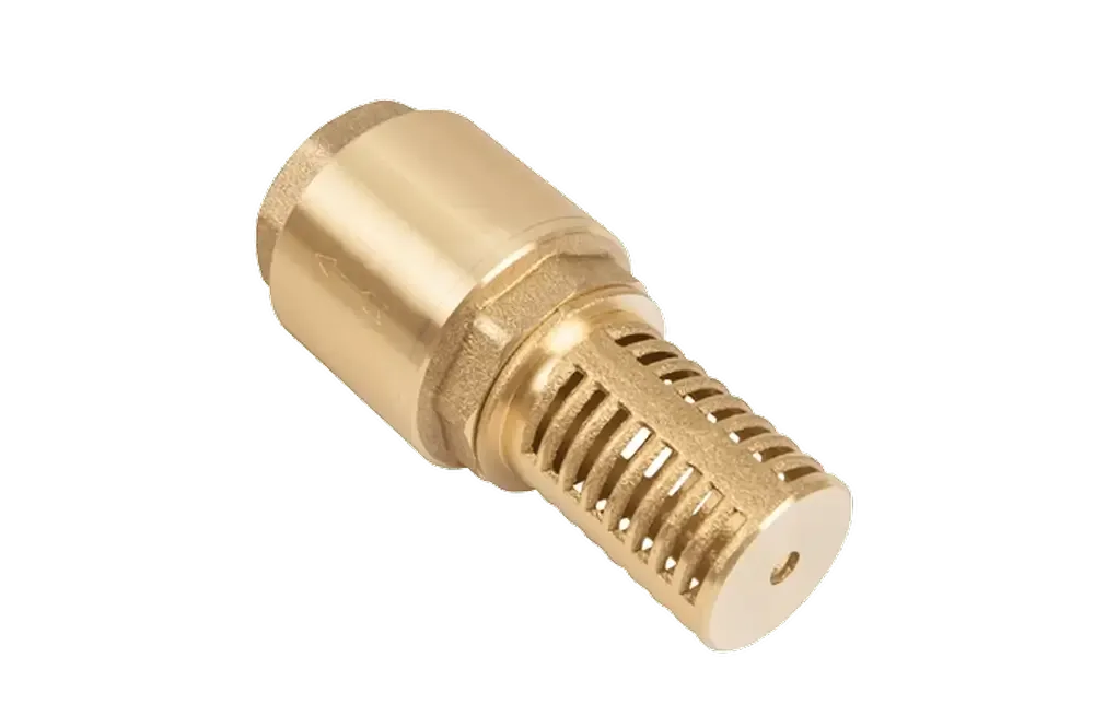 Обр. клапан 1/2" с сеткой (сетка-латунь, толкатель-латунь) UNIPUMP