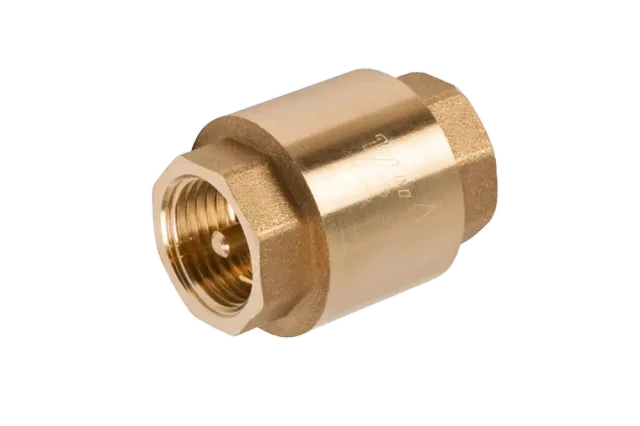 Обр. клапан 1/2" магистральный (толкатель латунь) UNIPUMP