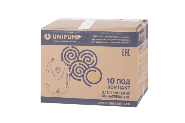 Водонагреватель нак. типа КОМПАКТ 10 под UNIPUMP