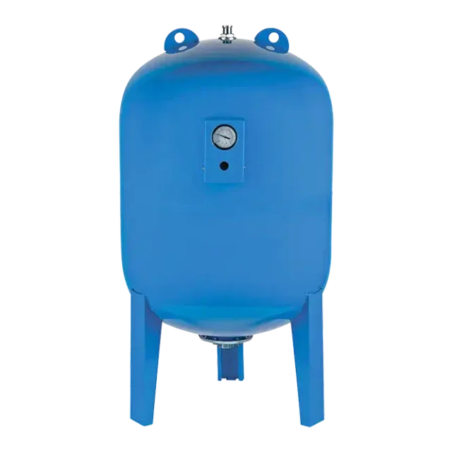 Гидроаккумулятор 150л.(вер) с манометром UNIPUMP