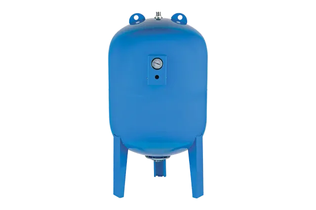Гидроаккумулятор 200л.(вер) с манометром UNIPUMP