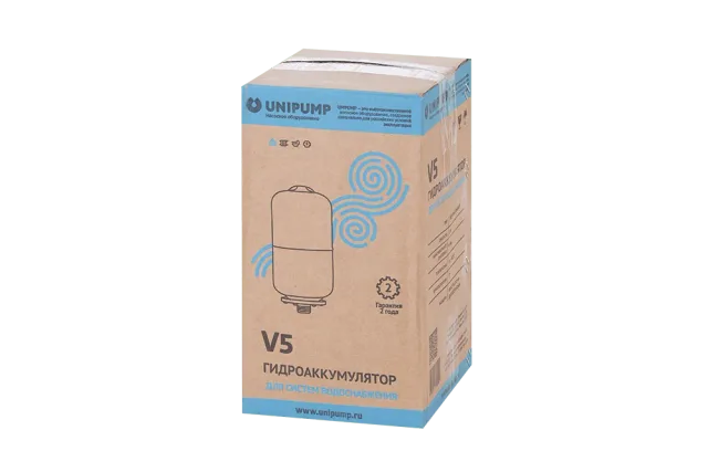 Гидроаккумулятор 5л.(верт) UNIPUMP
