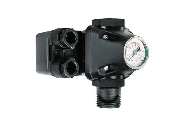 Реле давления с манометром РМ 5/3W UNIPUMP