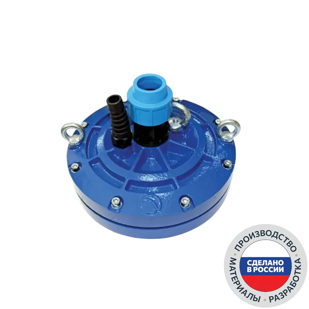 Оголовок скважинный АКВАРОБОТ АОС-152-40-Ч чугун UNIPUMP
