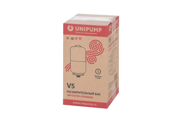 Расширительный бак 5 л (верт) UNIPUMP