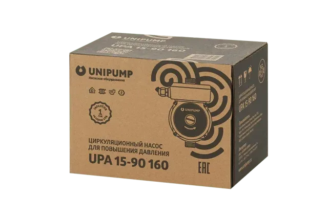 Насос циркуляц. (для пов. давления) UPА 15-90 160 UNIPUMP