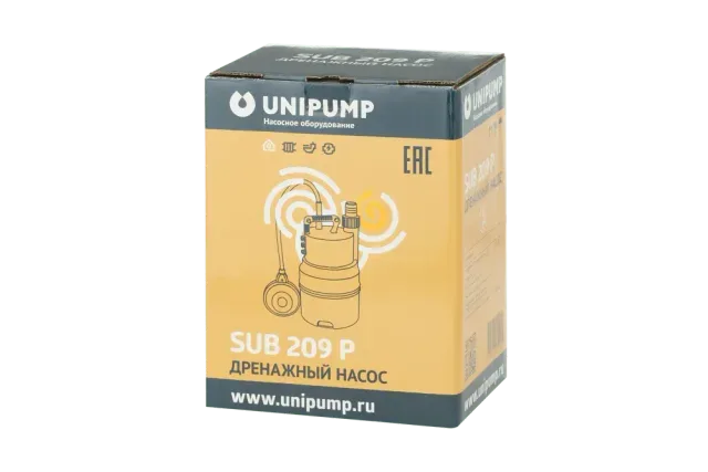 Дренажный насос SUB 209 P UNIPUMP