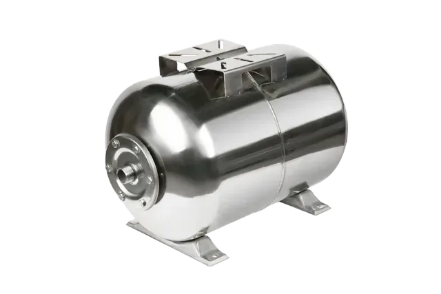Гидроаккумулятор 50л, (гор.), нерж. сталь, мембрана EPDM UNIPUMP