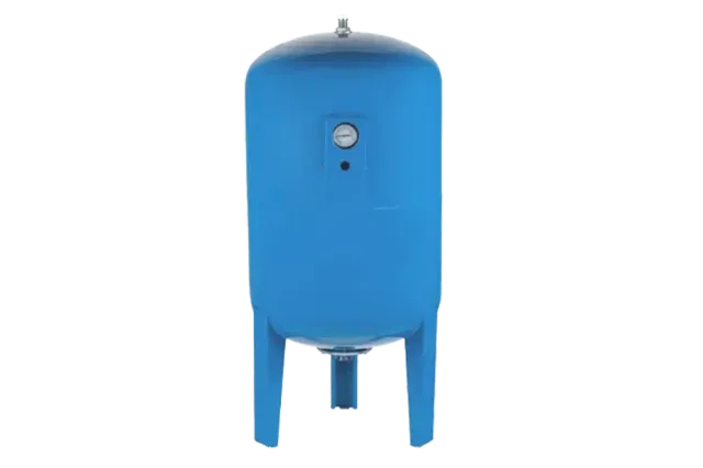 Гидроаккумулятор 300л.(вер) с манометром UNIPUMP