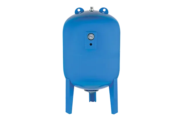 Гидроаккумулятор 200л.(вер) с манометром UNIPUMP