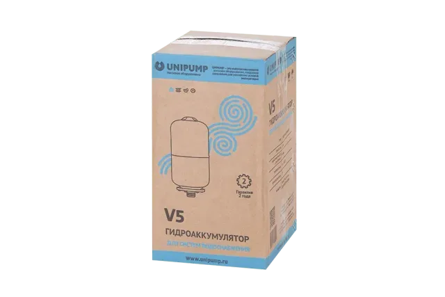 Гидроаккумулятор 5л.(верт) UNIPUMP