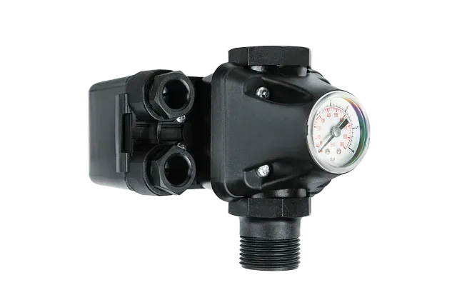Реле давления с манометром РМ 5/3W UNIPUMP