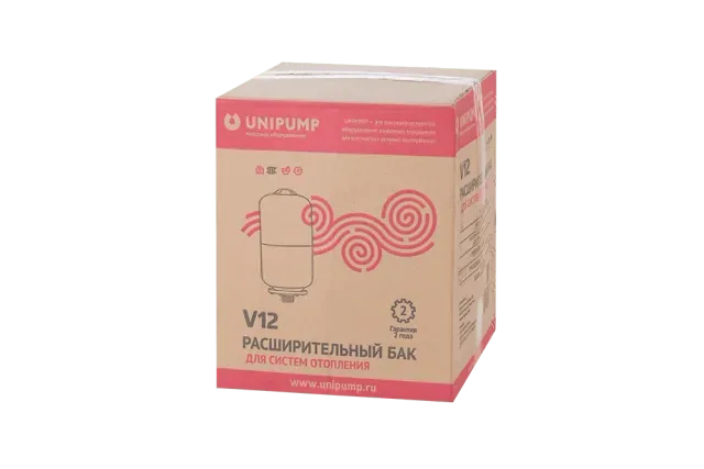 Расширительный бак 12 л (верт) UNIPUMP