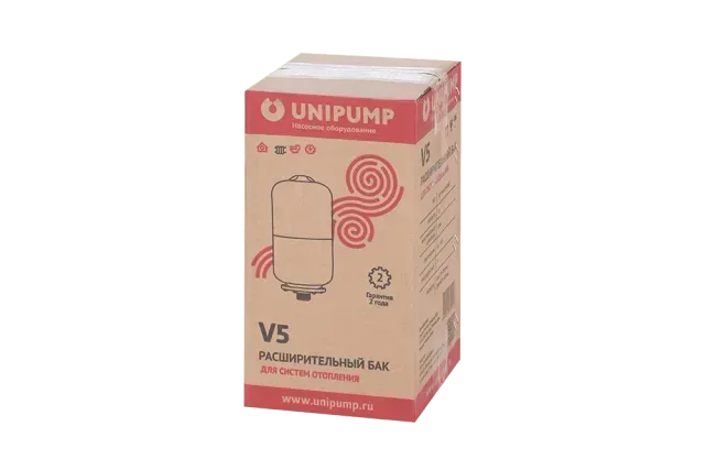 Расширительный бак 5 л (верт) UNIPUMP
