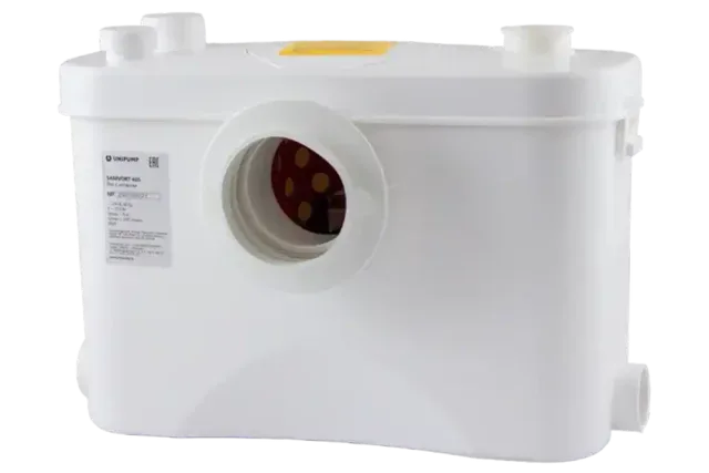 Канализационная насосная станция SANIVORT 405 M 8м с ножом (центр. вход) UNIPUMP