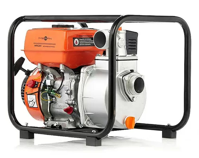 Бензиновая мотопомпа для чистых вод Meran MPG201