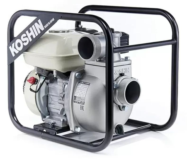 Бензиновая мотопомпа для загрязненных вод Koshin SEH-80JP