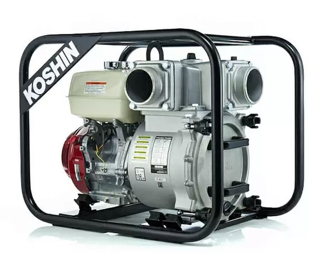 Бензиновая грязевая мотопомпа Koshin KTH-100S o/s