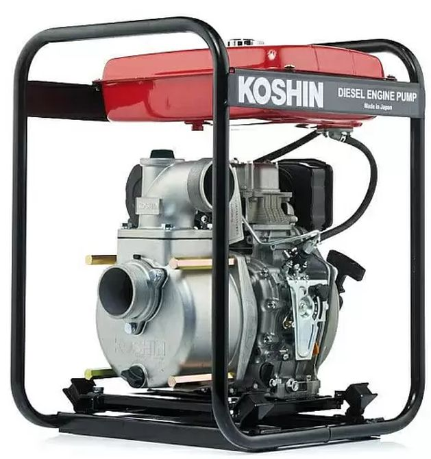 Дизельная мотопомпа для сильно-загрязненных вод Koshin STY-80D